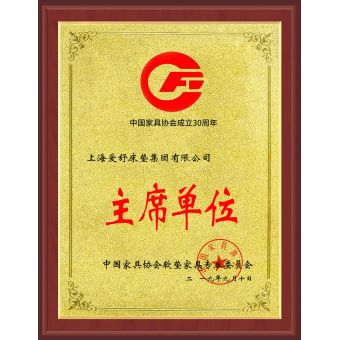 中国家具协会软垫家具专业委员会主席单位